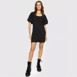 Rebecca Minkoff Mina Elbow Puff Sleeve French Terry Dress
